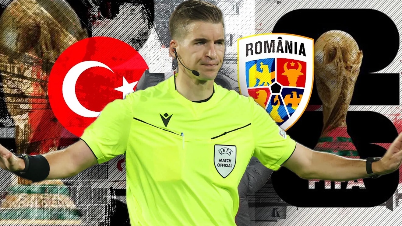 UEFA a luat decizia înainte de Turcia – România şi a trimis un arbitru de top în infernul de la Istanbul