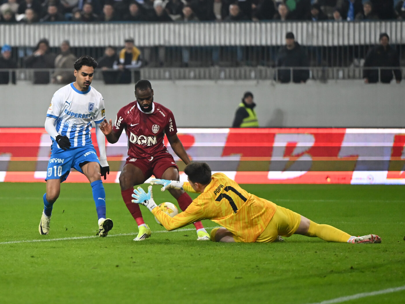 LIVE Universitatea Craiova – CFR Cluj 1-0 Live Text Online, în „sferturile” Cupei României. Gol Mora! Oltenii deschid scorul