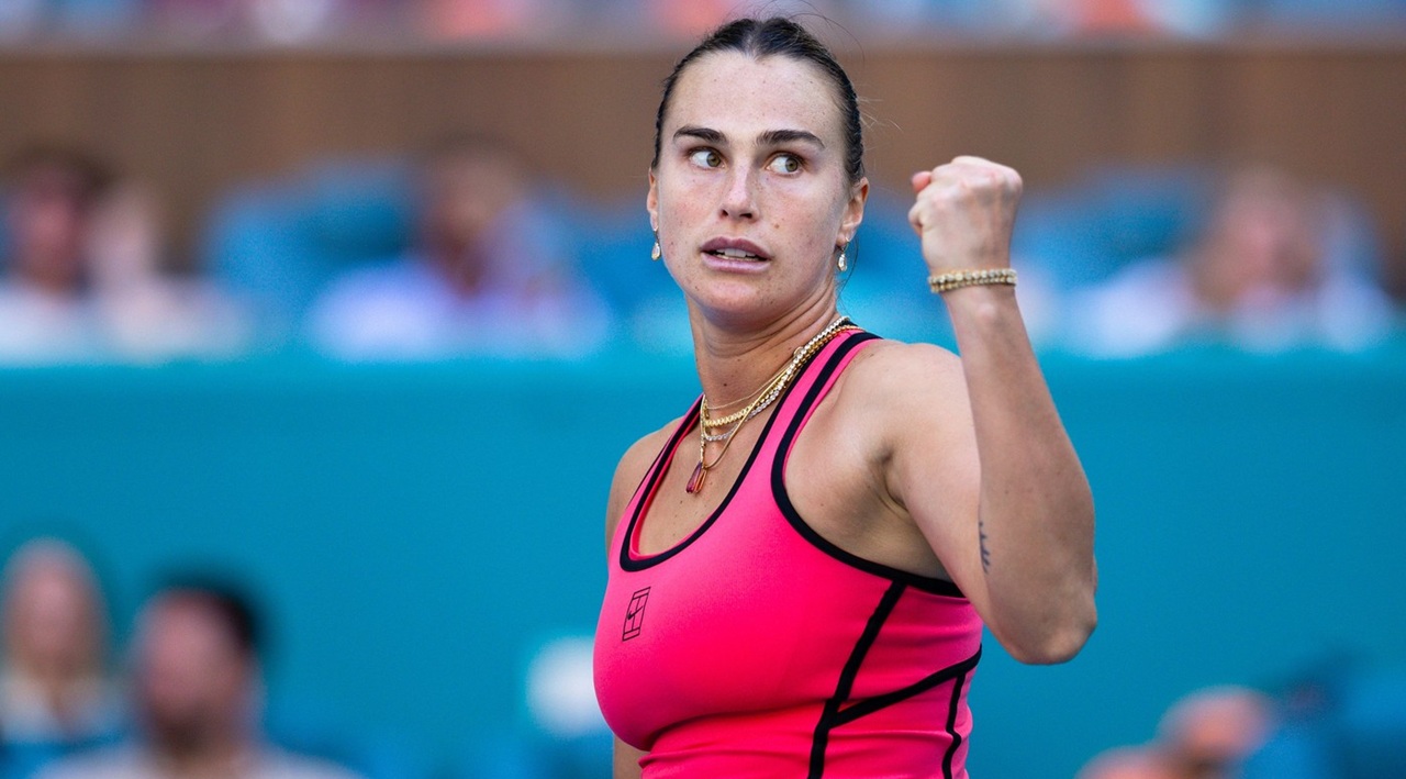 Sabalenka a înjurat un spectator care a țipat în timpul meciului. Reacția arbitrului finalei de la Miami