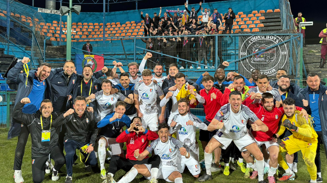 Florin Gardoș anunță schimbarea obiectivului la Chindia după calificarea în play-off-ul Ligii 2: ”Băieții au ridicat nivelul”