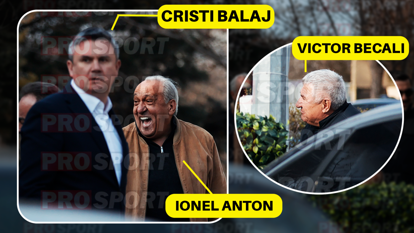 EXCLUSIV Întâlnire surpriză în București. „Regele cartoforilor”, la discuții cu Victor Becali și Cristi Balaj
