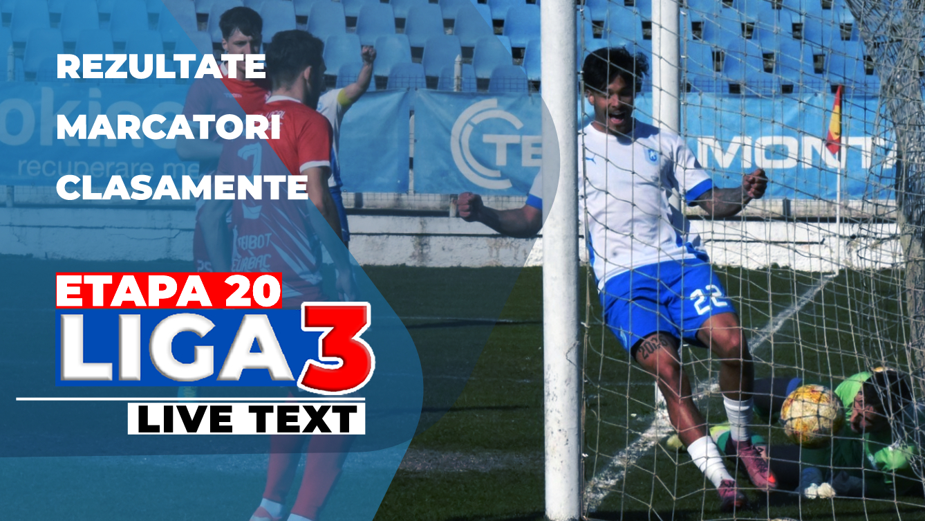 Etapa 20 Liga 3 | Mediașul, mai bun decât Sibiul! Știința Poli Timișoara s-a întors doar cu un punct din județul Arad, Sănătatea și Minaur au fost egale. Scorul zilei, încasat de Progresul Spartac
