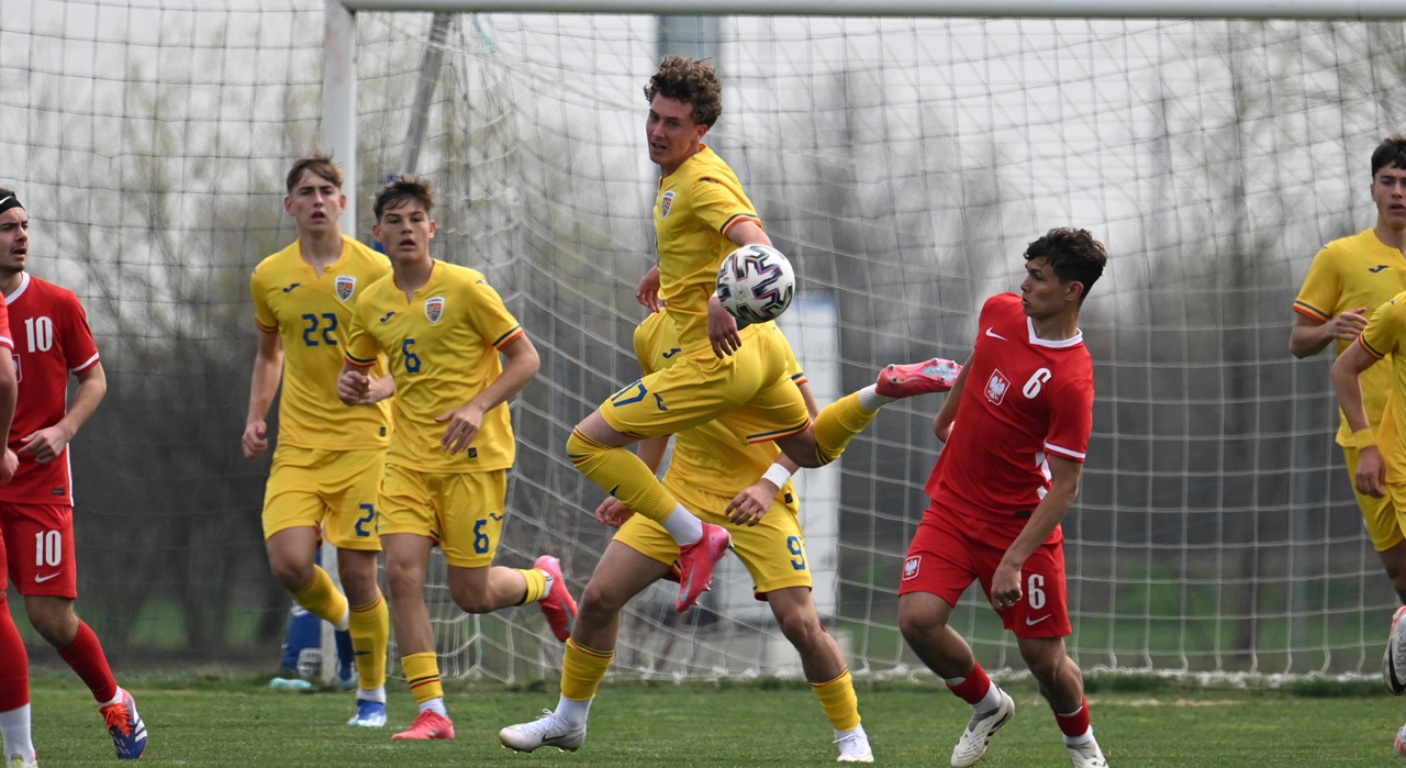 România a învins Portugalia la fotbal! Naționala U17 a reușit un succes uriaș pentru Campionatul European