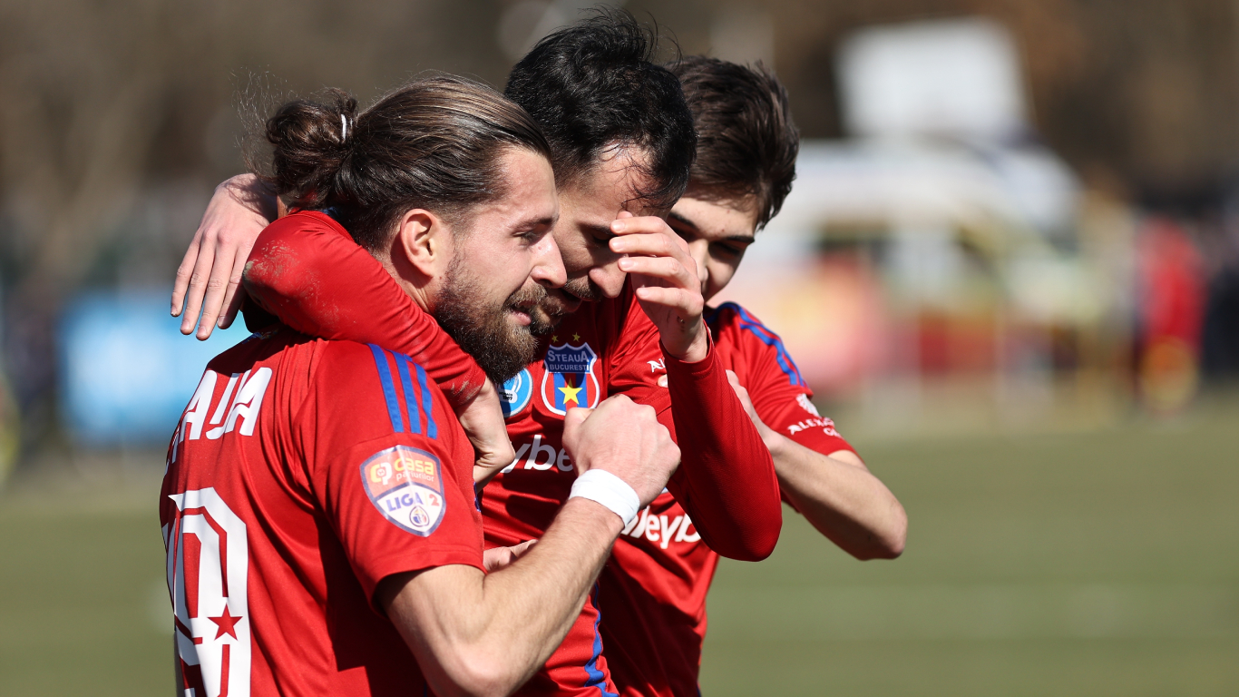 Steaua a jubilat după victoria Chindiei la Târgu Mureș! Anunțul ”militarilor” după înfrângerea suferită de AFC ASA