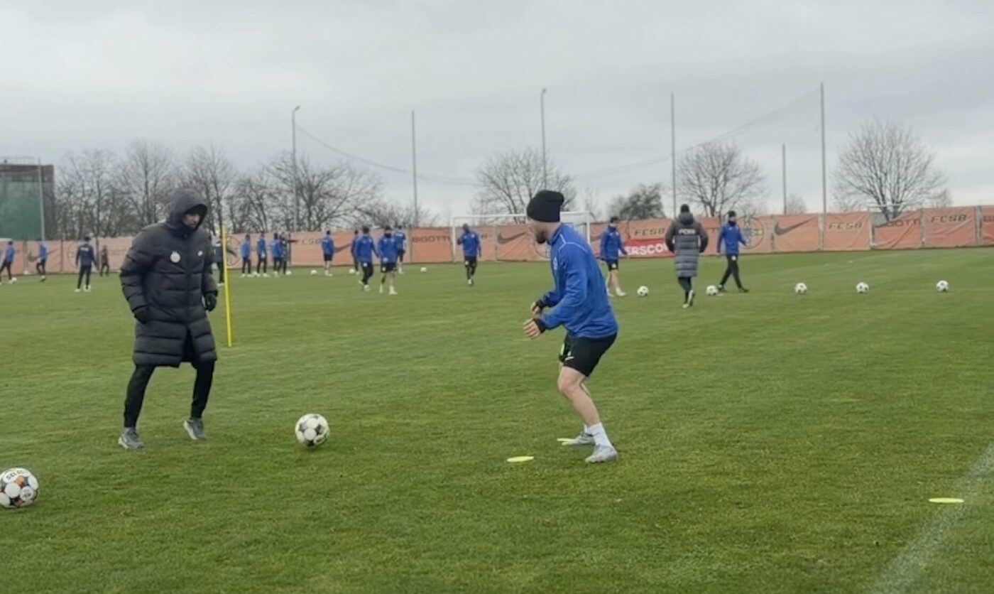„Cel mai tare transfer” revine la FCSB. A fost surprins deja la antrenament