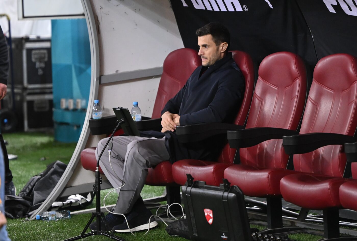 Andrei Nicolescu, consolat de Anamaria Prodan după Dinamo – Universitatea Craiova! Imagini de senzație de la Arena Națională