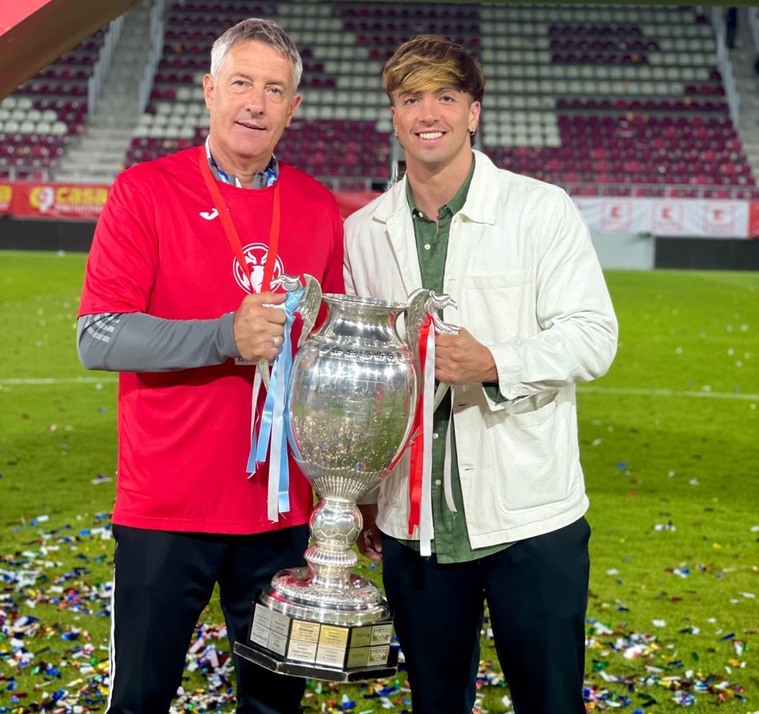 EXCLUSIV Atenție, fotbal românesc! Se pregătește al doilea Bergodi, fiul tehnicianului de la U Cluj a început deja să câștige trofee ca antrenor: „Nici nu aplaud la meciurile lui!”