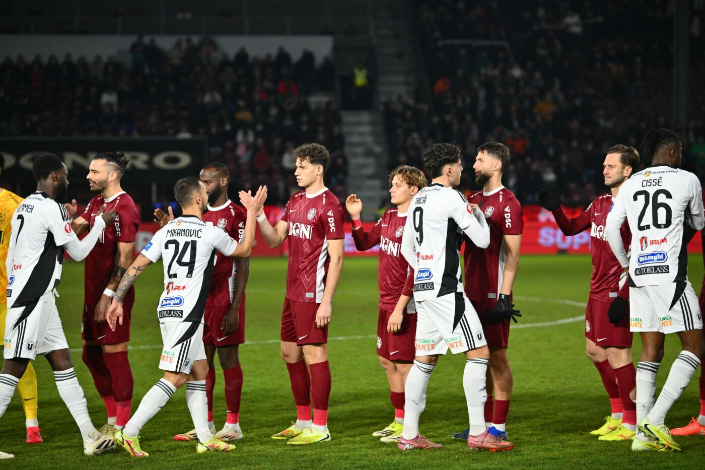 CFR Cluj – U Cluj Live Text Online în etapa 6 din play-off-ul Superligii, ora 20:30. Derby de foc în Ardeal. Echipele de start