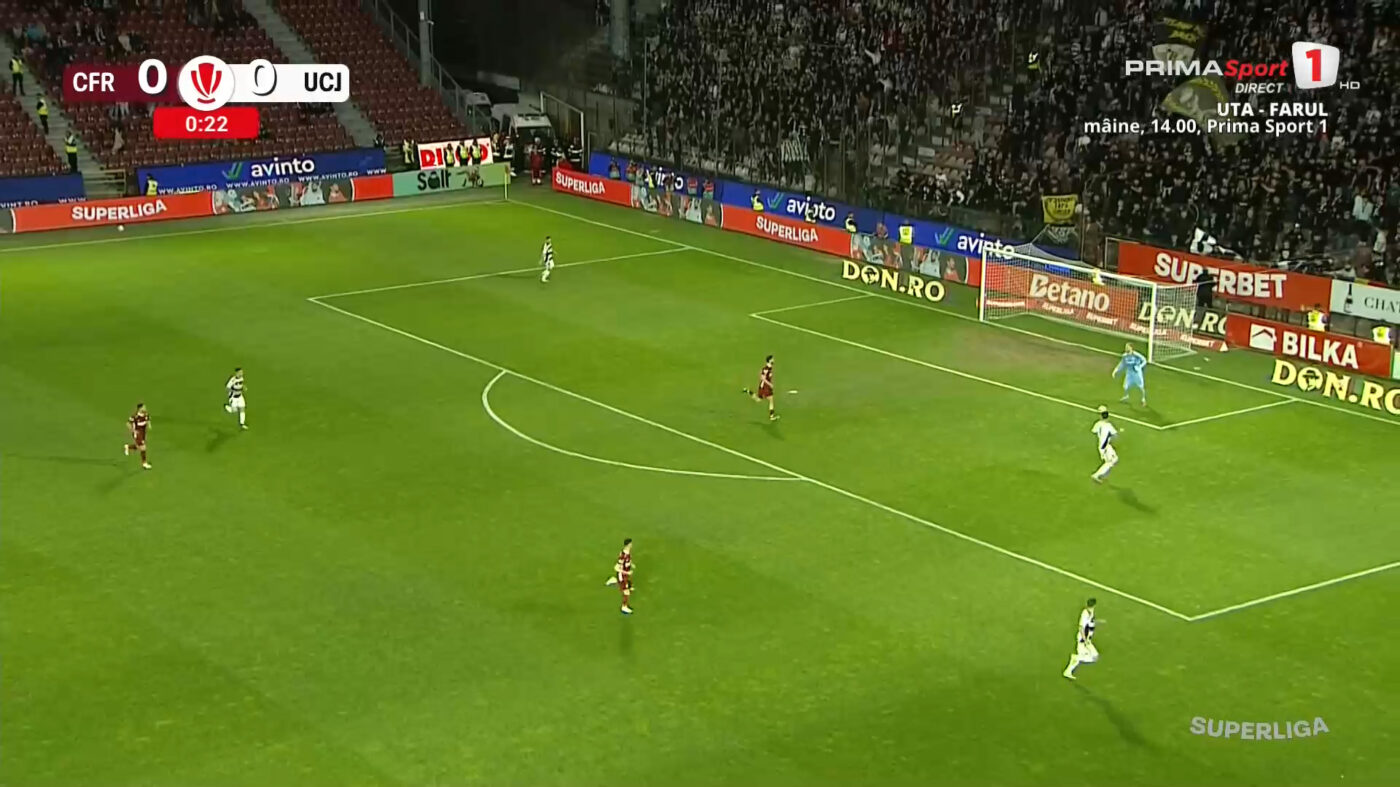 LIVE CFR Cluj – U Cluj 0-0, Live Text Online, în etapa 6 din play-off-ul Superligii. Pauză în Gruia