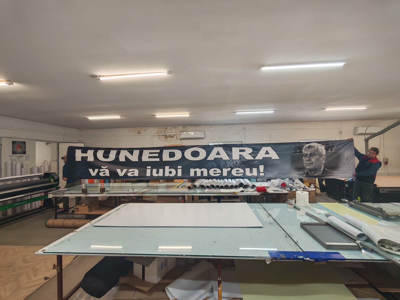 EXCLUSIV Moment emoționant la FC Voluntari – Corvinul pentru Mircea Lucescu