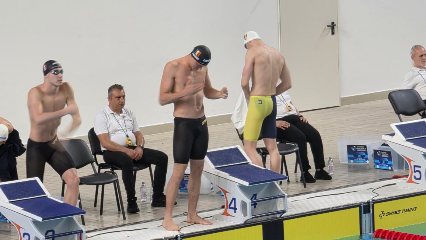David Popovici, campion național la 100 m liber