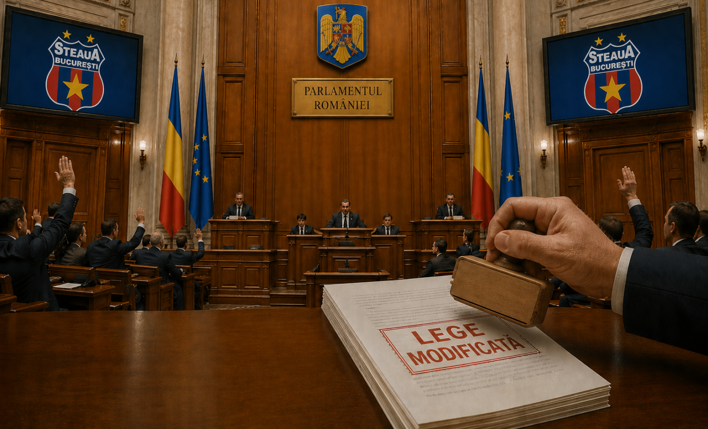 EXCLUSIV E gata! Se schimbă legea special pentru Steaua București. „Miercuri depun documentele, încheiem absurditatea revoltătoare”