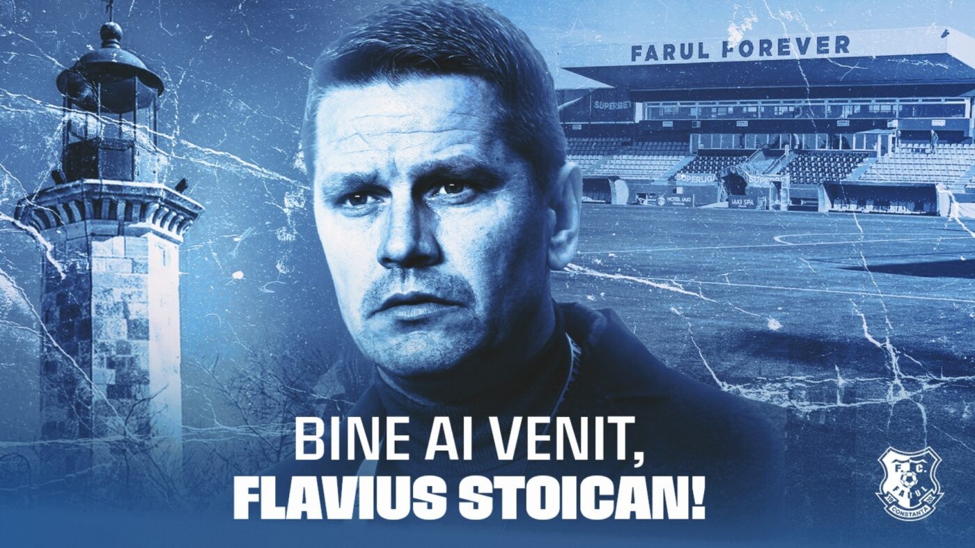 Şoc la Farul! Fostul dinamovist Flavius Stoican e noul antrenor principal în locul lui Ianis Zicu