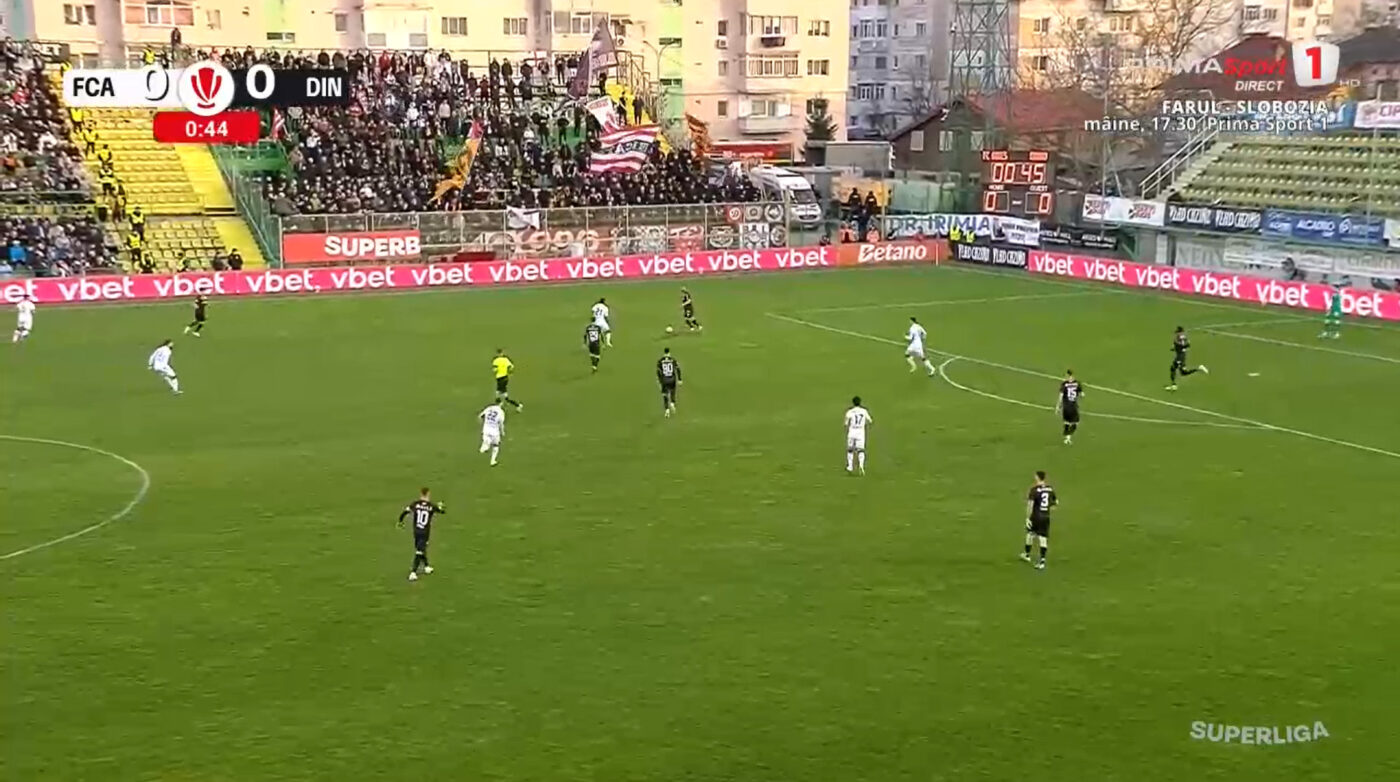 LIVE FC Argeș – Dinamo 1-0, Live Text Online, în etapa 3 din play-off-ul Superligii. Pauză la Mioveni
