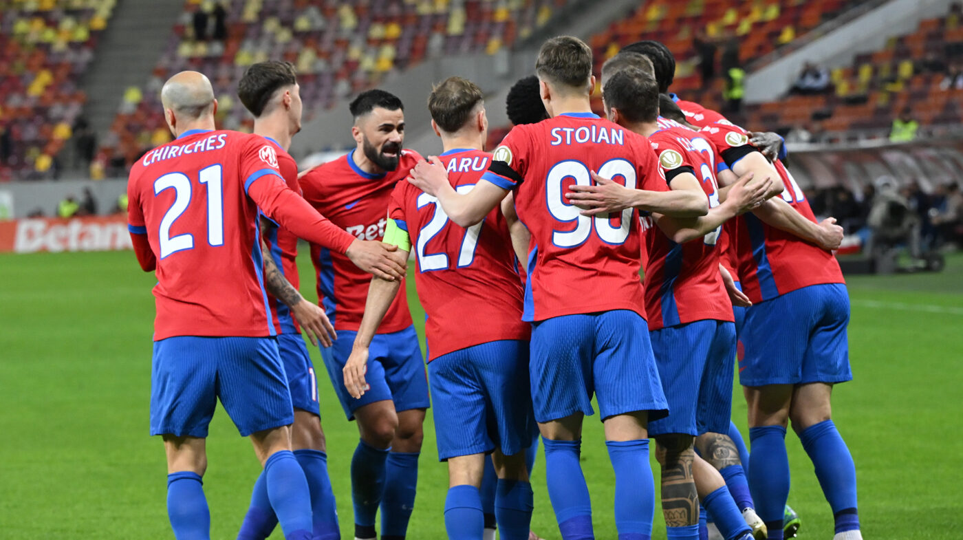 FCSB – Oțelul Galați 4-0, în etapa 4 din play-out-ul Superligii. Echipa lui Gigi Becali rămâne la un punct de liderul UTA