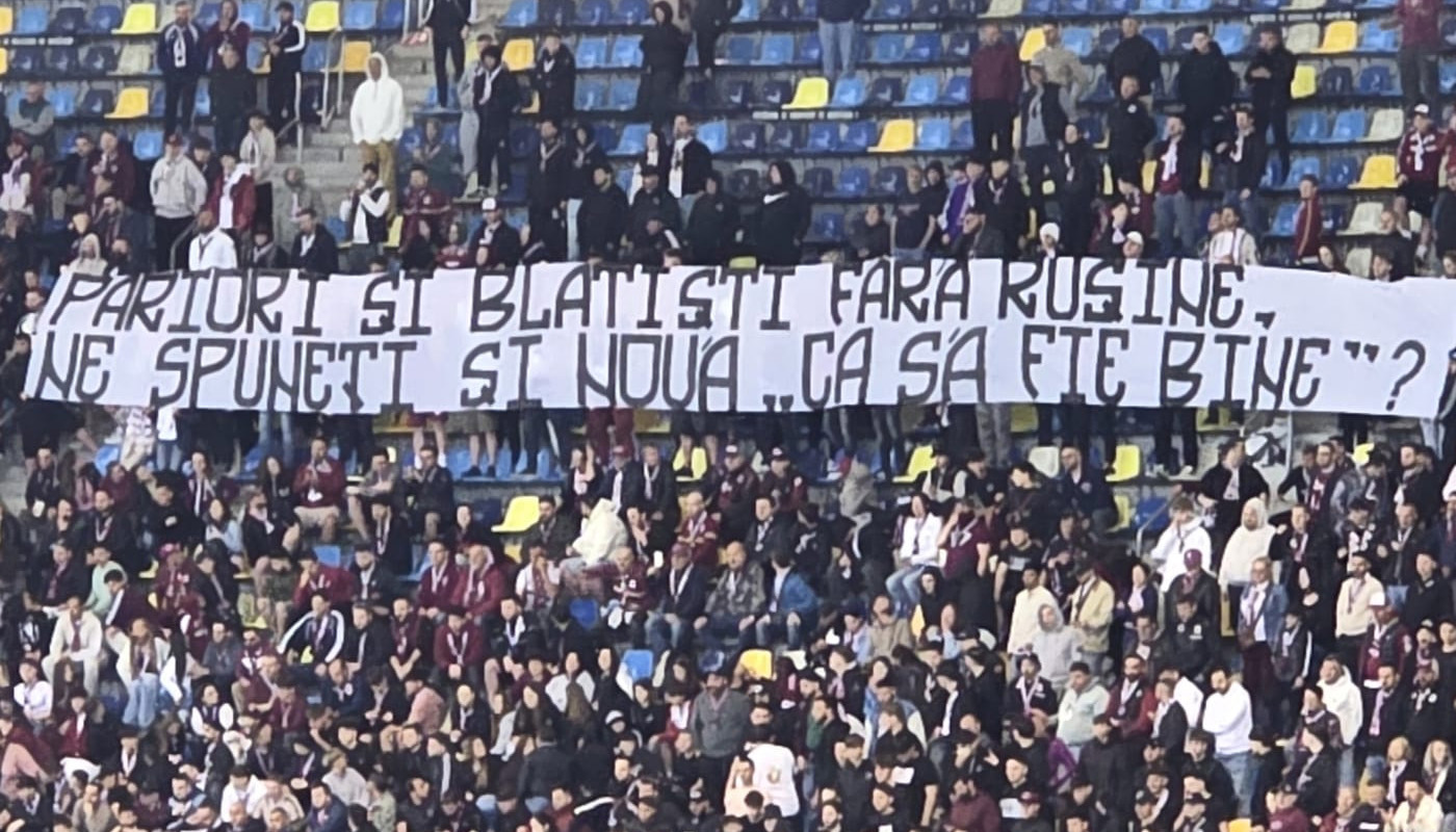 Mesaj rasist al PCH împotriva fanilor lui Rapid. Ultrașii giuleșteni, război cu jucătorii și conducătorii echipei lor