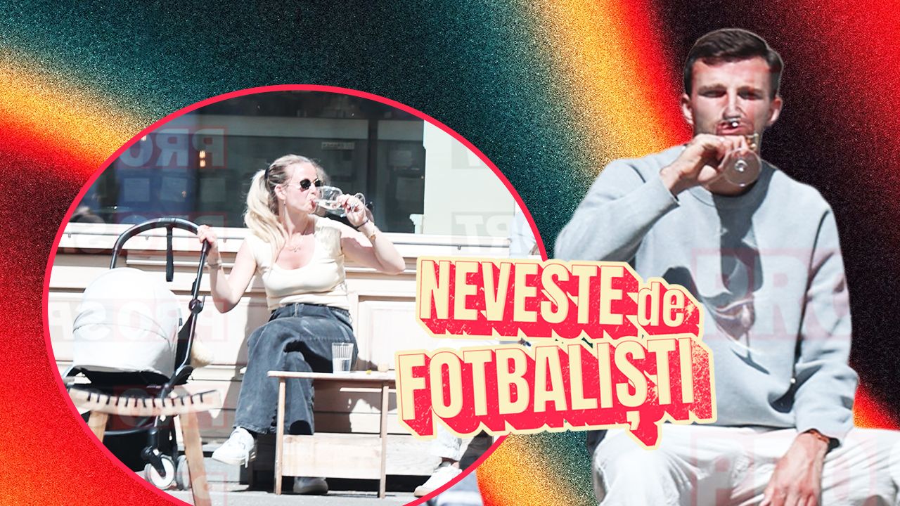 FOTO PAPARAZZI „Boabe și struguri”: Lars Kramer și soția au petrecut cu prosecco ziua liberă primită de fotbalistul Rapidului