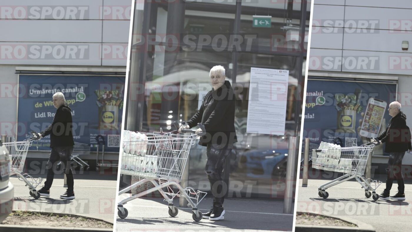 FOTO PAPARAZZI Cum are grijă Marius Șumudică să nu se deshidrateze