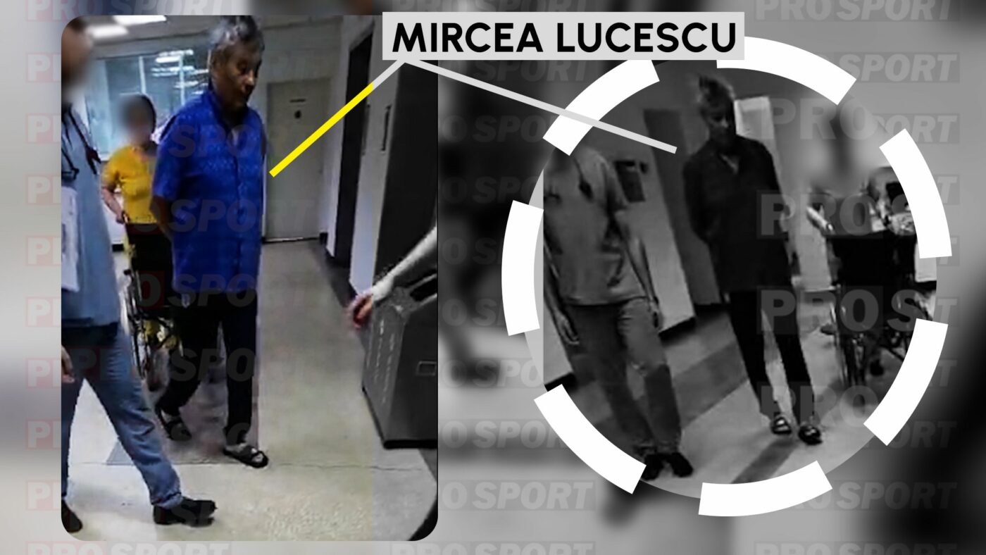 S-A STINS IL LUCE Ultimele imagini cu Mircea Lucescu în viață, la Spitalul Universitar București