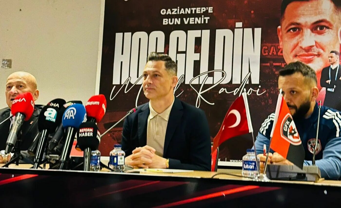 Mirel Rădoi, prima reacție ca antrenor al lui Gaziantep. I-a lăsat mască pe turci la prezentare: „Îi mulțumesc lui pentru că și-a dat demisia”