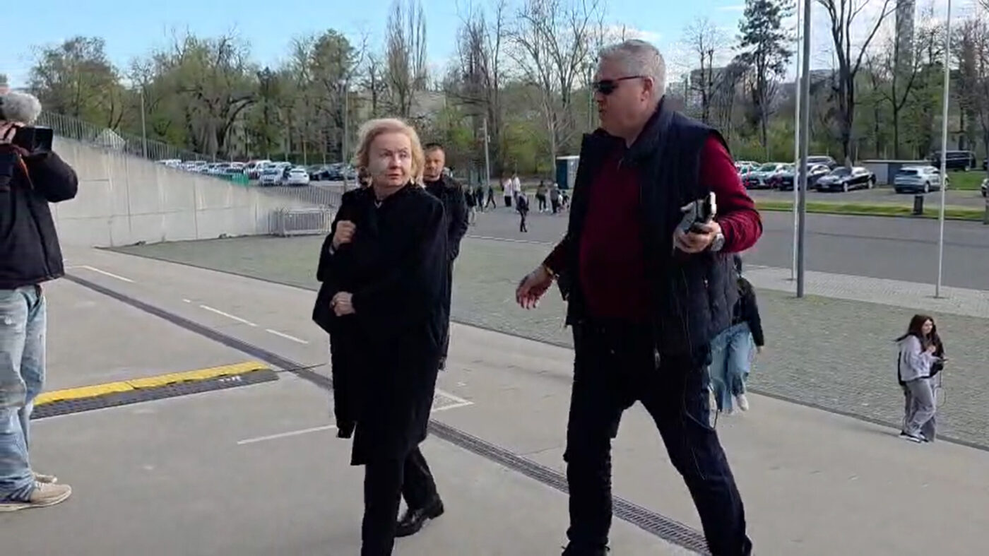 UPDATE Soția lui Mircea Lucescu, Neli, a ajuns la Arena Națională