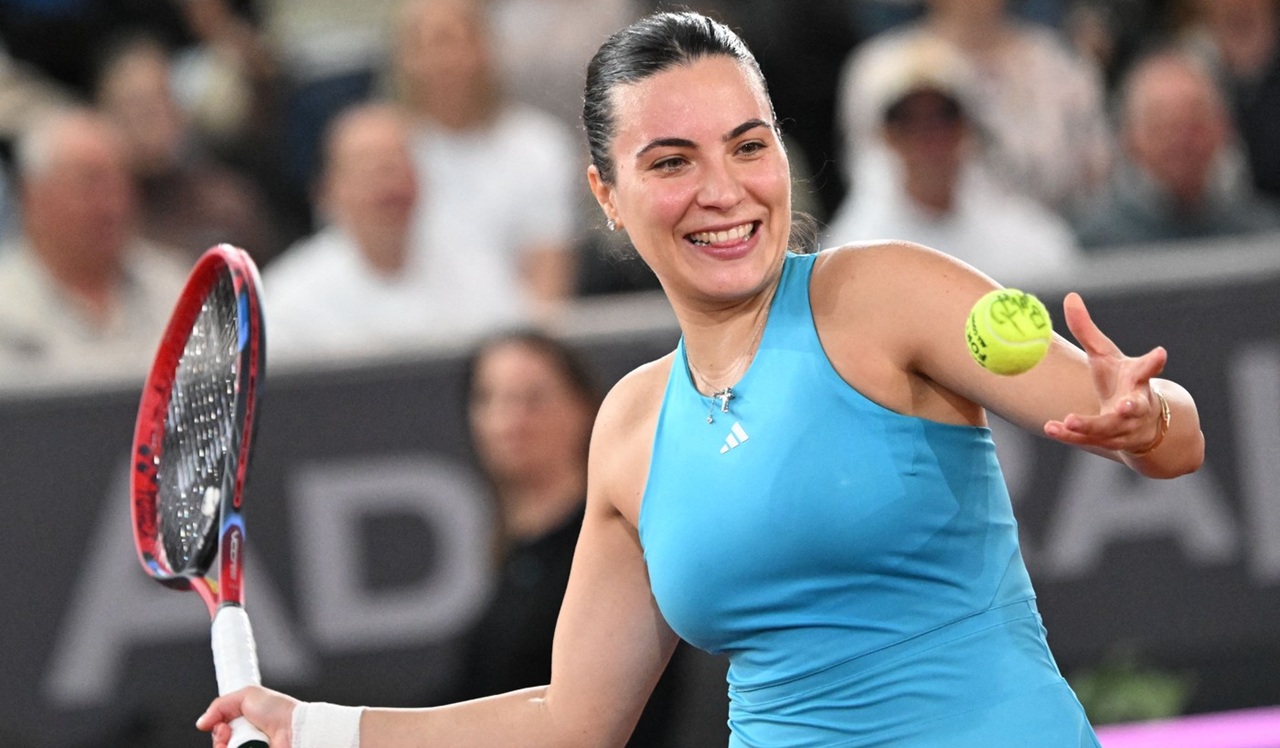 Românca, show după ce a eliminat-o pe Ostapenko: „E de la şnițel!”