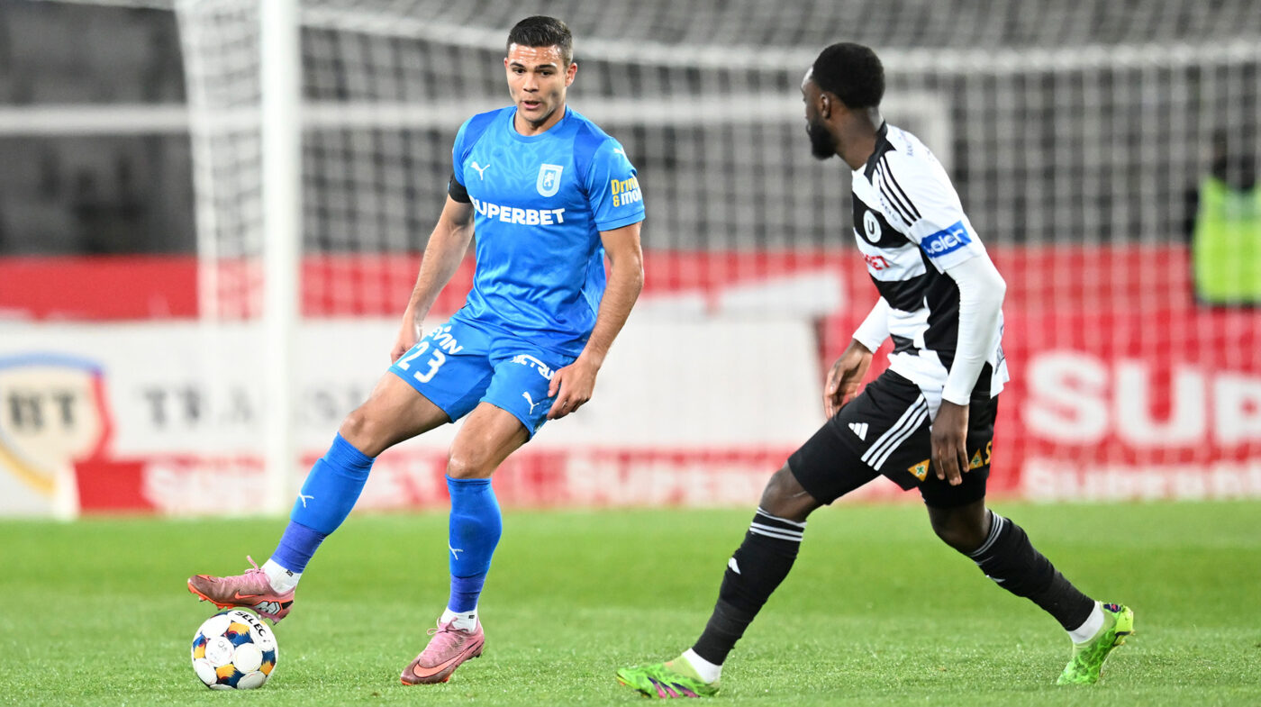 LIVE U Cluj – Universitatea Craiova 4-0, în etapa 4 din play-off-ul Superligii. În inferioritate din minutul 20, echipa olteană a fost umilită în Ardeal