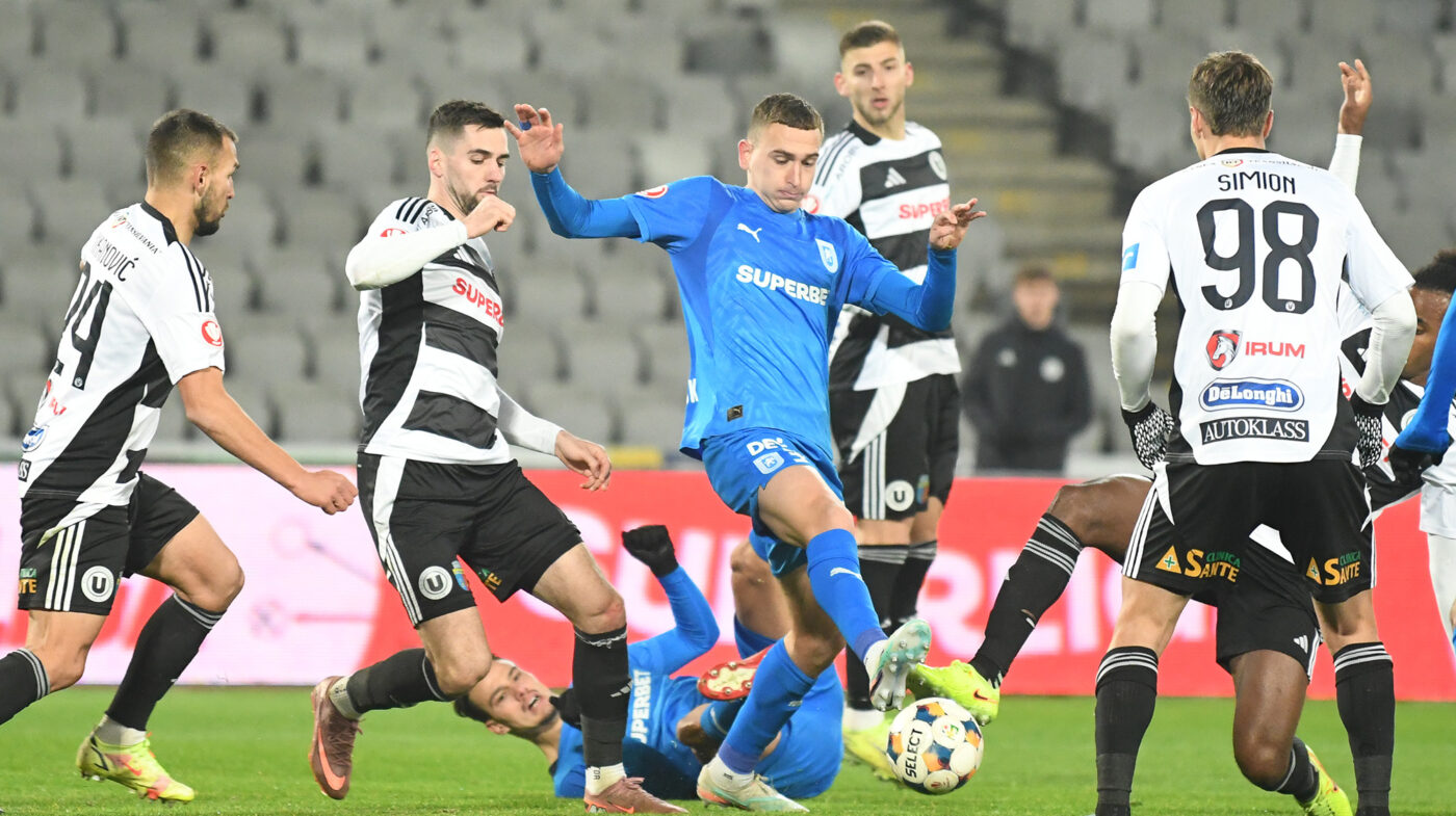 LIVE U Cluj – Universitatea Craiova 2-0, Live Text Online, în etapa 4 din play-off-ul Superligii. Pauză la meciul din Ardeal