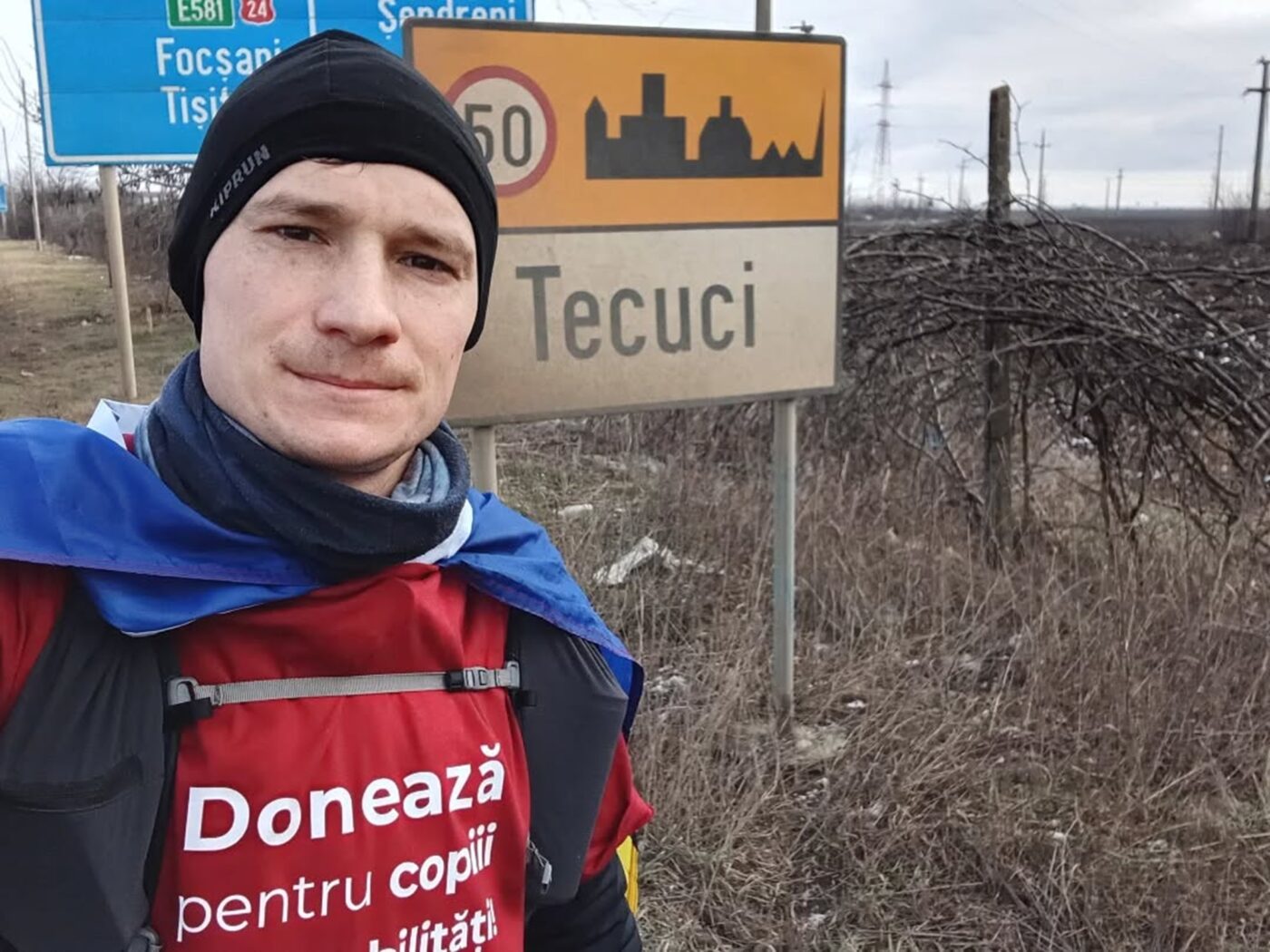 SPECIAL Pe drumul speranţei, în turul României! Ultramaratonistul ieșean Adrian Şovea face ocolul țării în alergare, pentru copiii instituţionalizaţi. Cei 2800 de kilometri ai cursei vor fi parcurși în 50 de zile