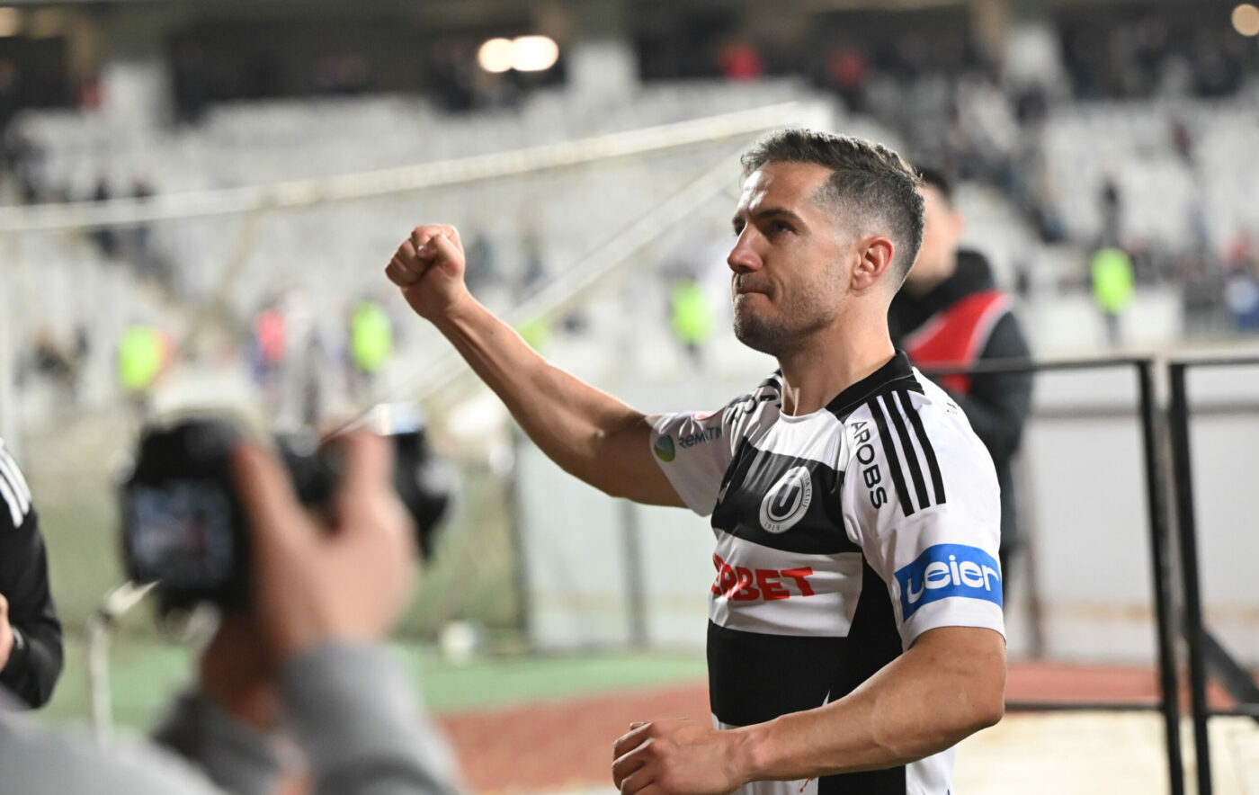 DECLARAȚII Alex Chipciu, un nou discurs-șampanie! A făcut show la microfon ca nimeni altul după U Cluj – FC Argeș 1-0: „Nu putem să fim patetici! Ținem cu Dinamo”