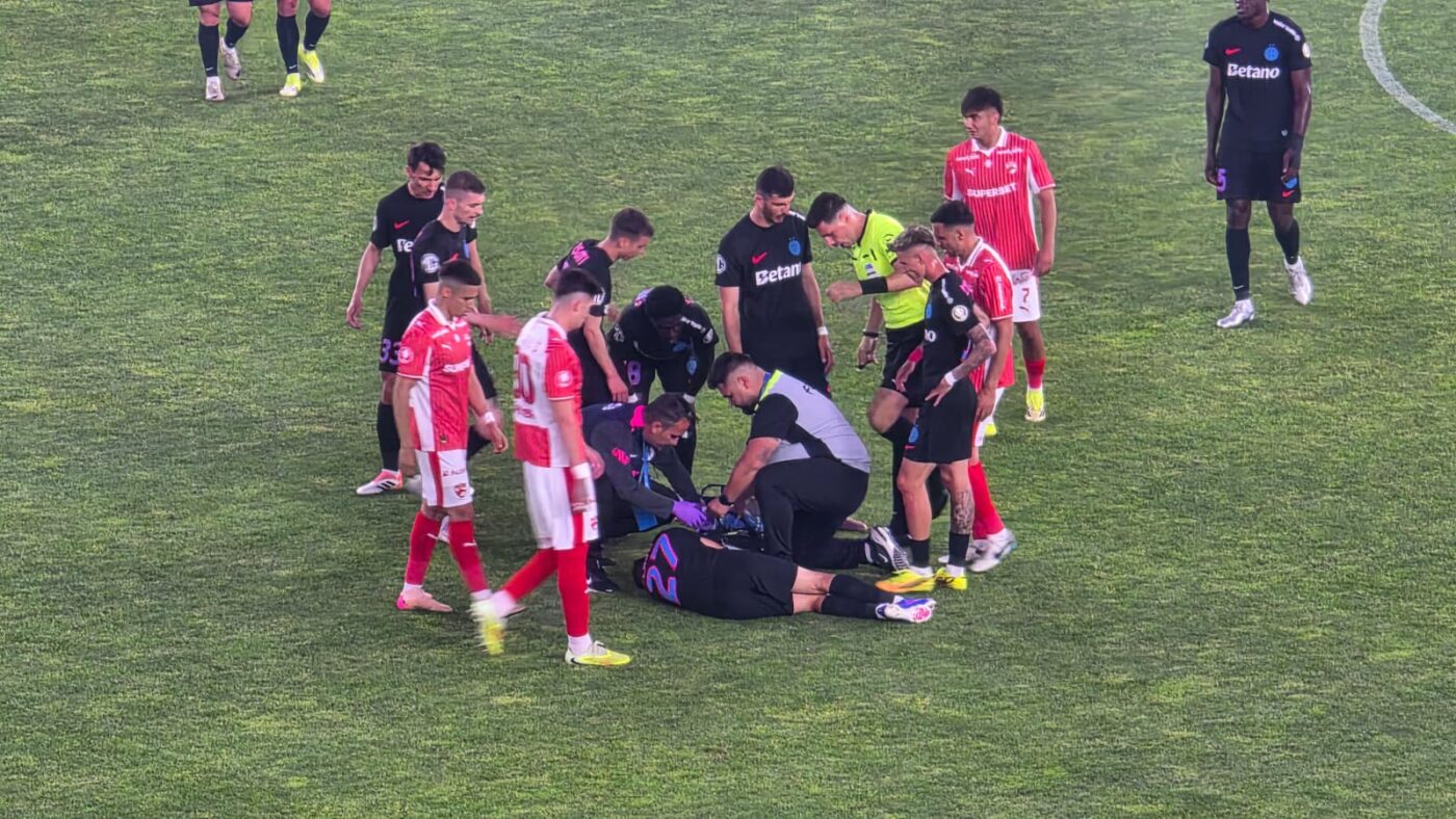 Alex Musi i-a spart arcada lui Darius Olaru în Dinamo – FCSB