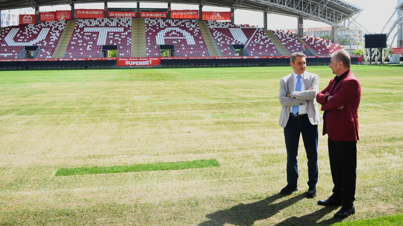 Două echipe de tradiție din SuperLigă vor împărți același stadion în noul sezon! Ce a contat în alegerea arenei din Arad și cât plătește Corvinul pentru închirierea ei