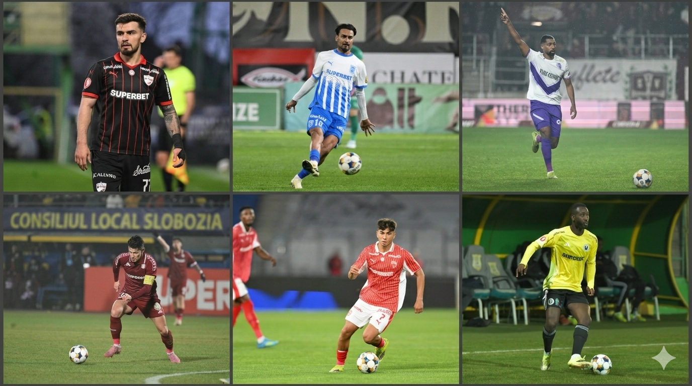 EXCLUSIV Winger pentru istorie! Ce fotbaliști au concurat pentru echipa sezonului în benzile atacului și de la ce club provin câștigătorii
