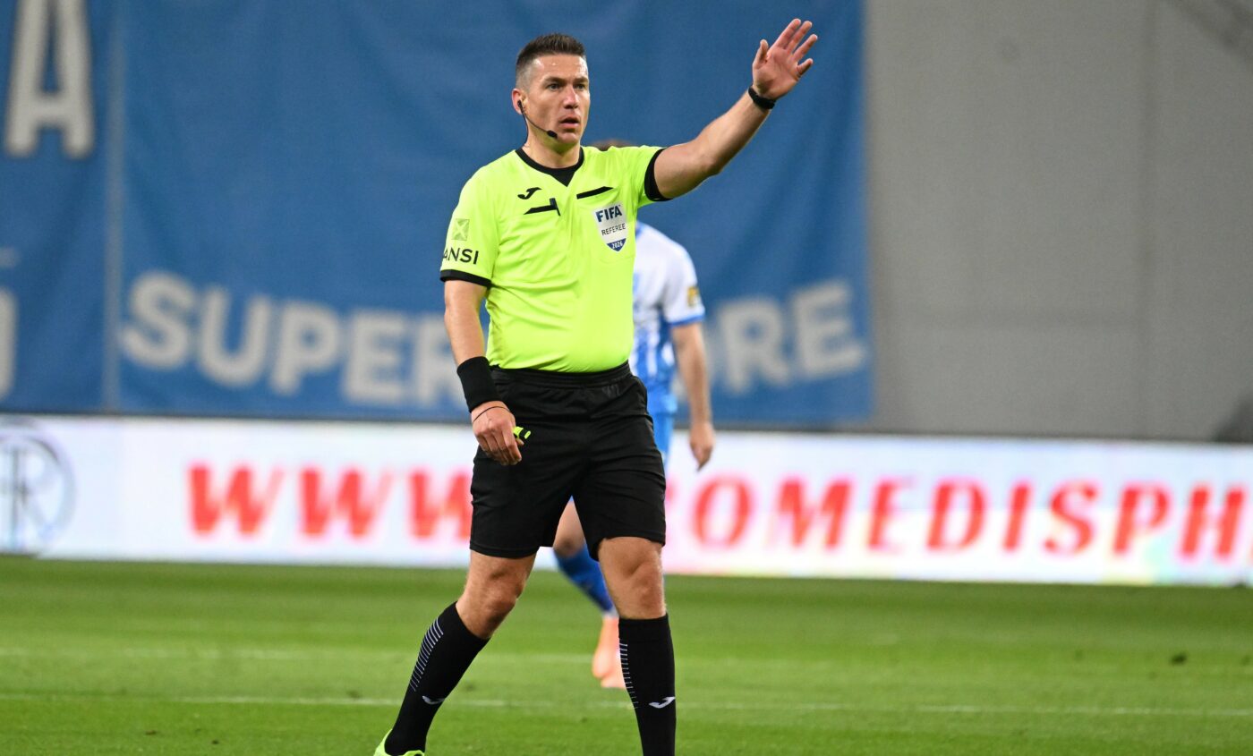 Cere o suspendare RECORD pentru arbitrii care au viciat rezultatul în Craiova – Dinamo 2-1: „Cel puțin atât să le dea!”