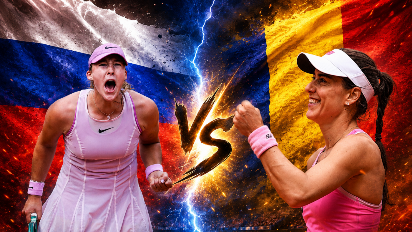 TENIS Sorana Cîrstea și-a aflat adversara: joacă în sferturile Roland Garros cu Mirra Andreeva, locul 8 WTA. Va fi un duel România – Rusia într-un context critic