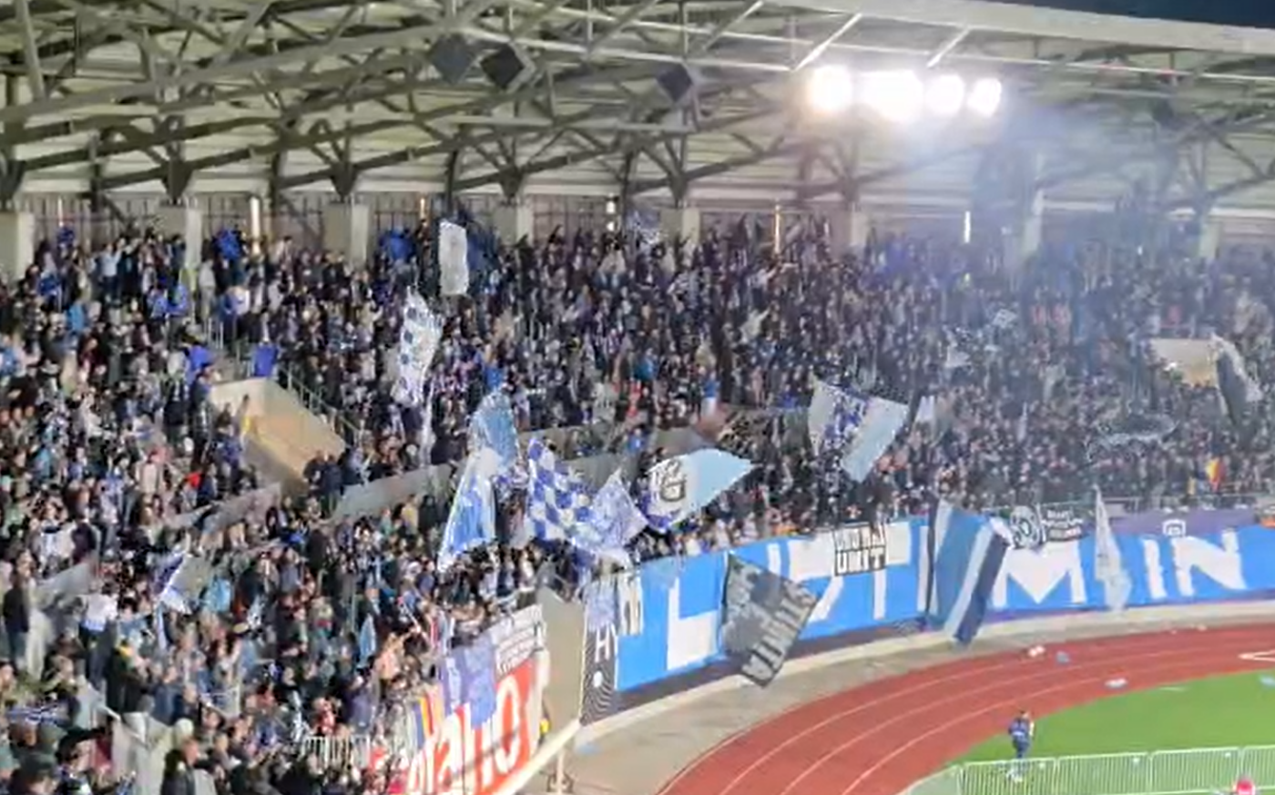VIDEO „Leii”, în extaz! Cum au sărbătorit fanii olteni și fotbaliștii lui Mihai Rotaru câștigarea Cupei României
