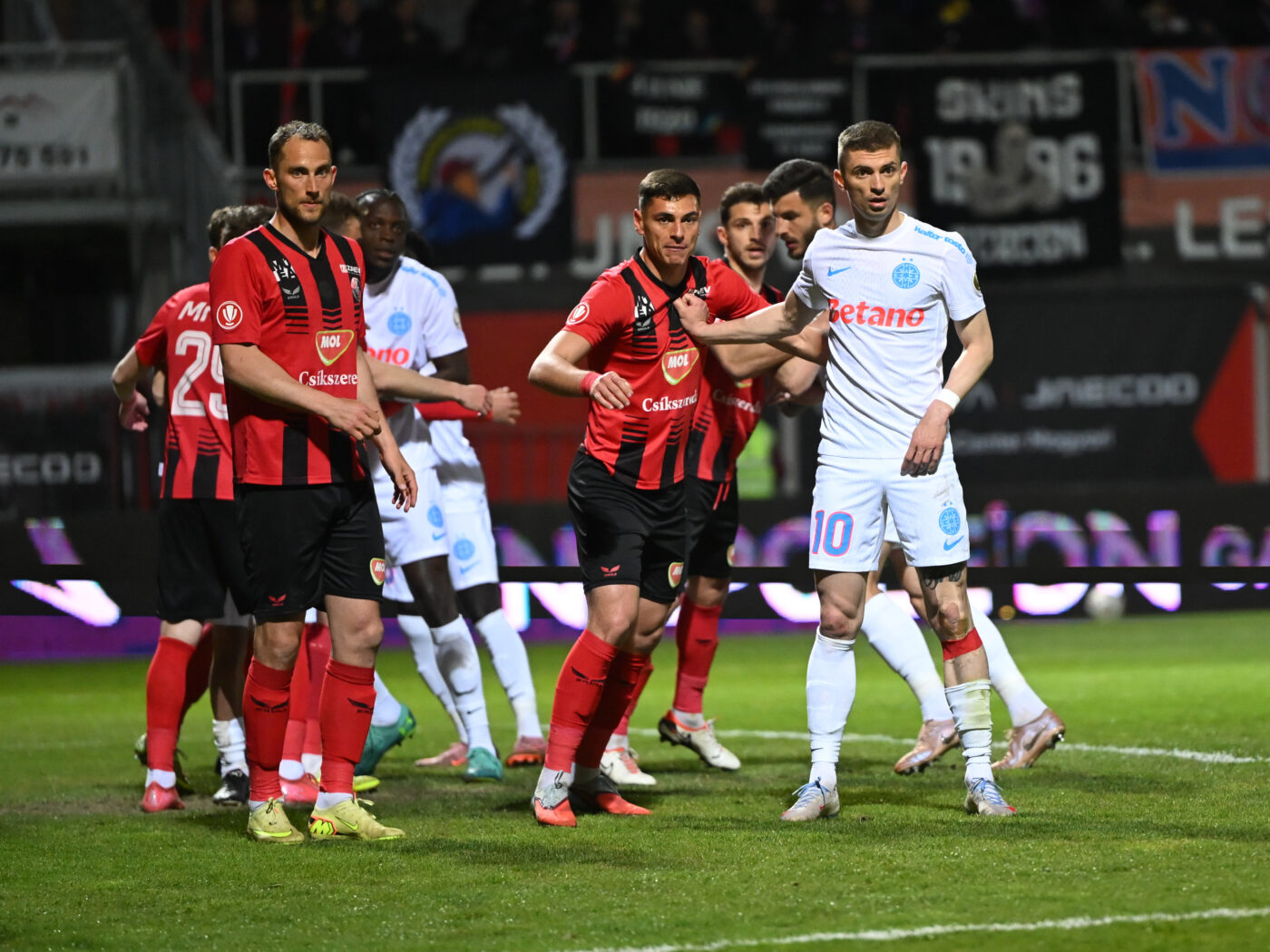 Csikszereda – FCSB 1-0, în etapa 7 din play-out-ul Superligii. Încep îngrijorările pentru barajul de Conference League: campioana dezamăgește la Miercurea Ciuc