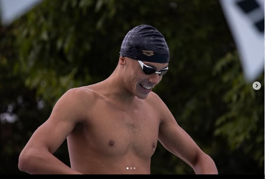 David Popovici, la plajă! Imaginea zilei cu marele campion