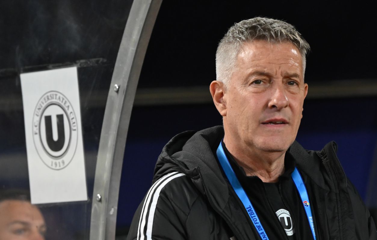 EXCLUSIV De ce fostul antrenor al lui U Cluj nu așteaptă o medalie de campion și cum l-a recomandat pe Bergodi