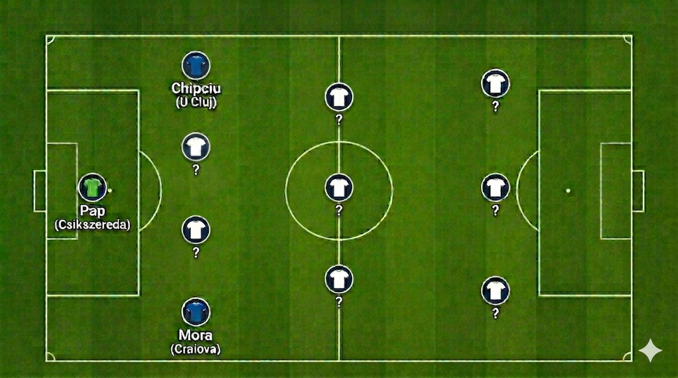 Cel mai bun portar și cei mai buni fundași laterali în echipa sezonului din Superliga