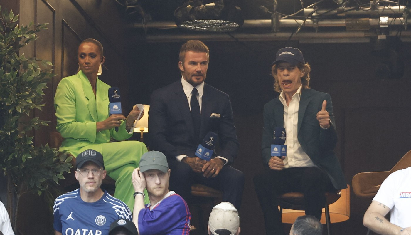 Imaginea serii! Cine a fost surprins lângă David Beckham la Budapesta, la finala Champions League dintre PSG și Arsenal