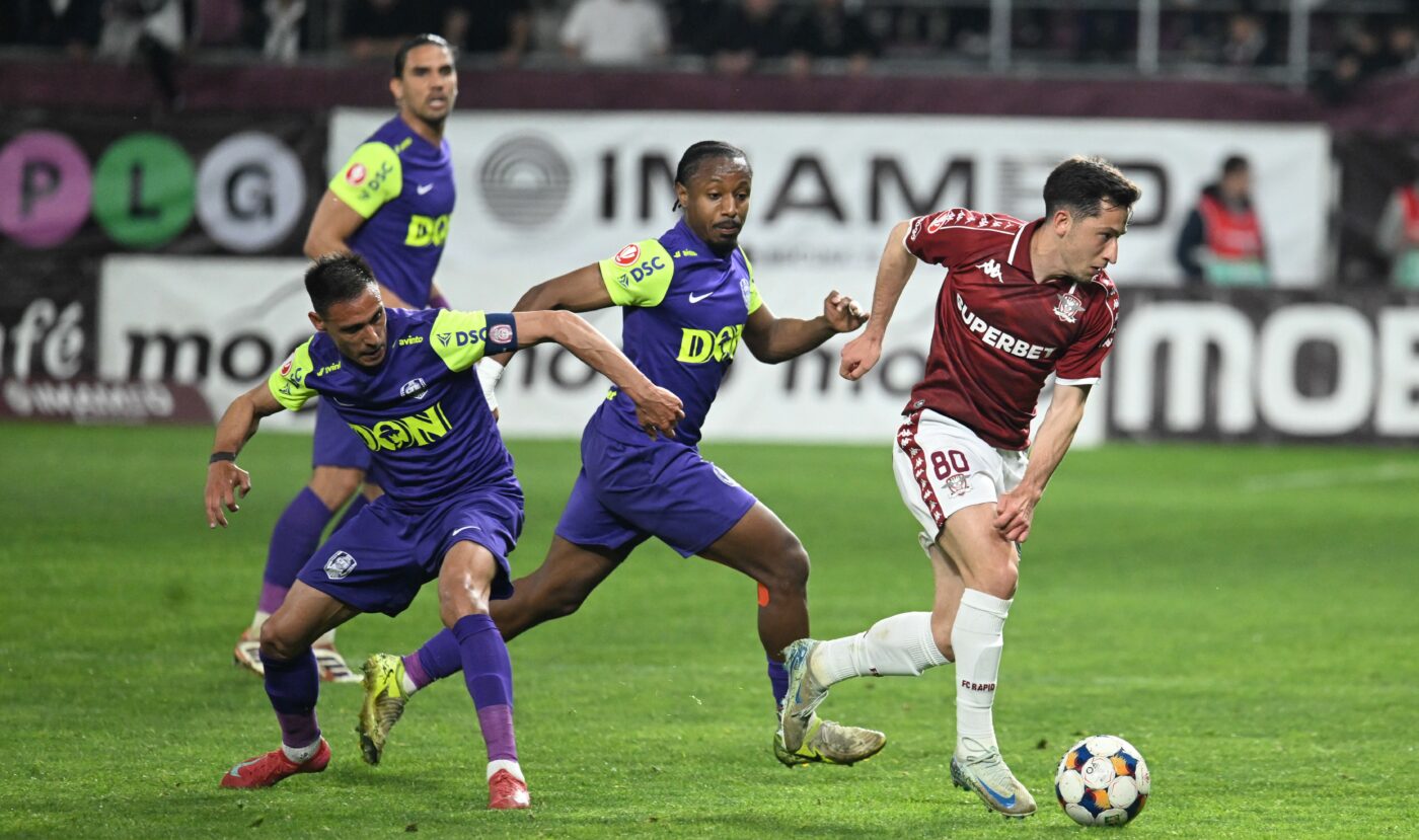 DECLARAȚII Olimpiu Moruțan, șocat de scandările suporterilor rapidiști de la meciul cu CFR Cluj: „Nu am mai trăit așa ceva!”