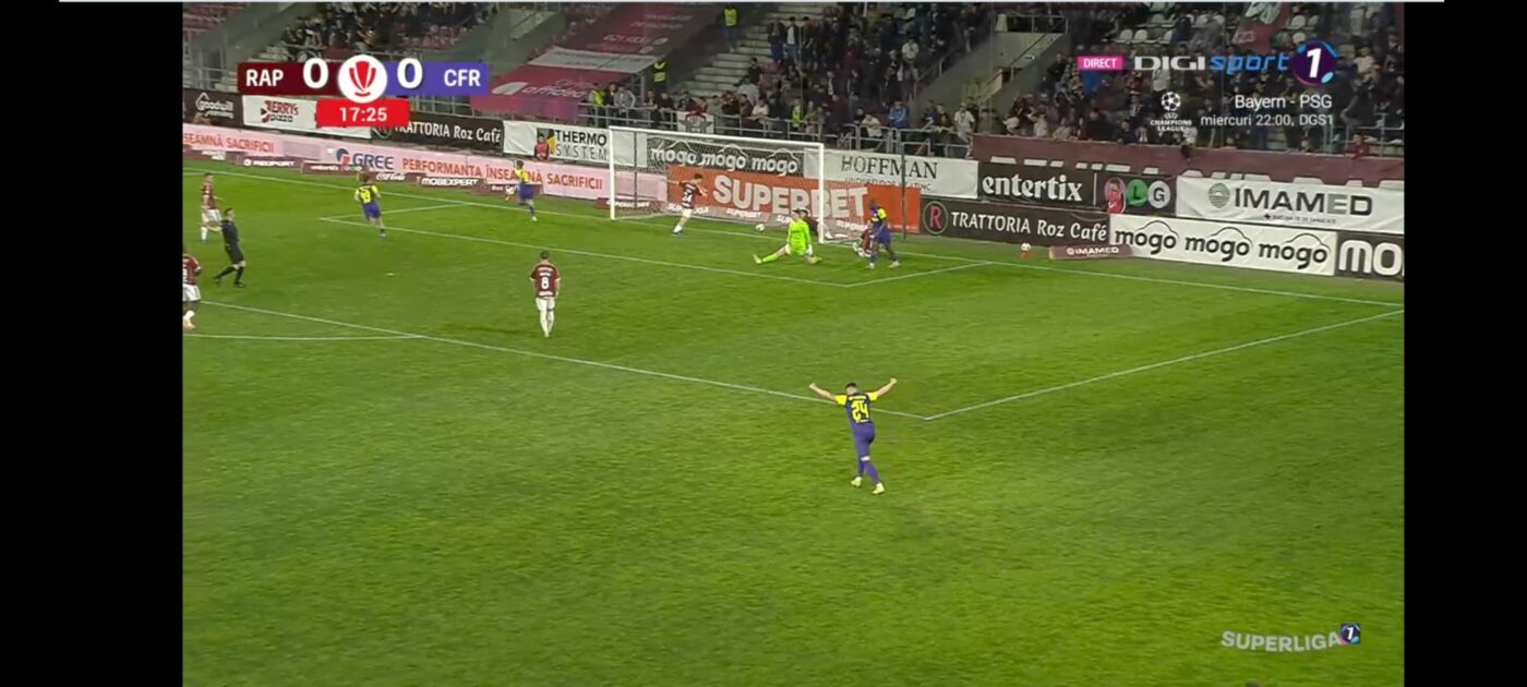 LIVE Rapid – CFR Cluj 0-1, Live Text Online, în etapa a 7-a din play-off-ul Superligii. Ardelenii deschid scorul prin Zahovic!