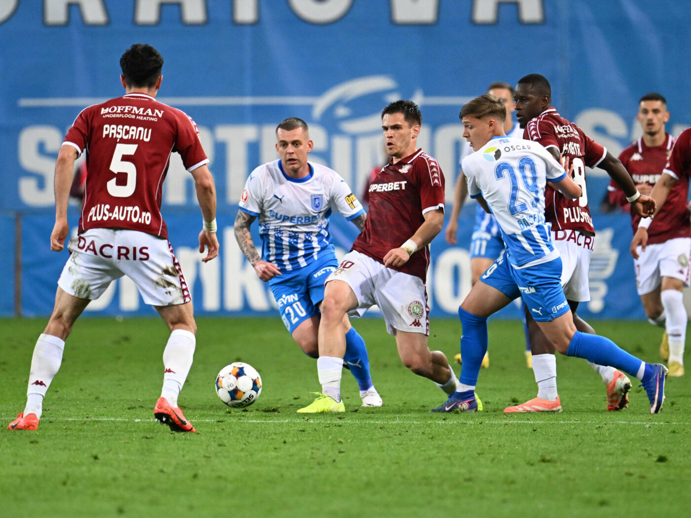 Rapid – Universitatea Craiova Live Text Online în etapa 10 din play-off-ul Superligii, ora 20:30. Echipele probabile. „Ultimul dans” al lui Gâlcă în Giulești