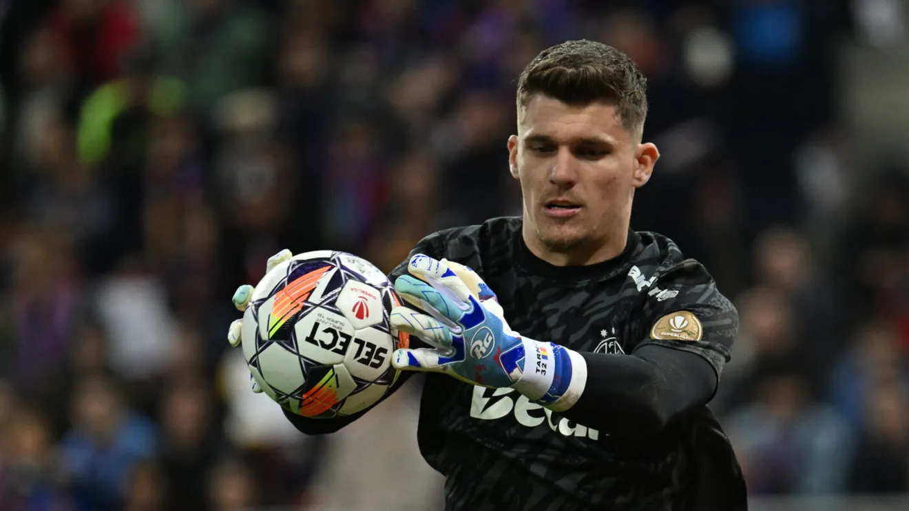 VIDEO Ștefan Târnovanu vrea să plece de la FCSB și se autoproune la Inter: „Sunt disponibil!”