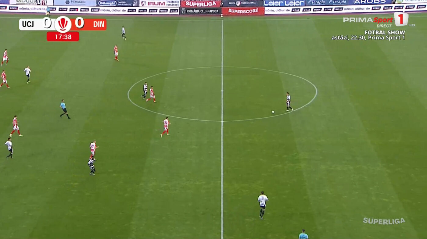 LIVE U Cluj – Dinamo 1-0, Live Text Online în etapa 10 din play-off-ul Superligii. Pauză pe Cluj Arena