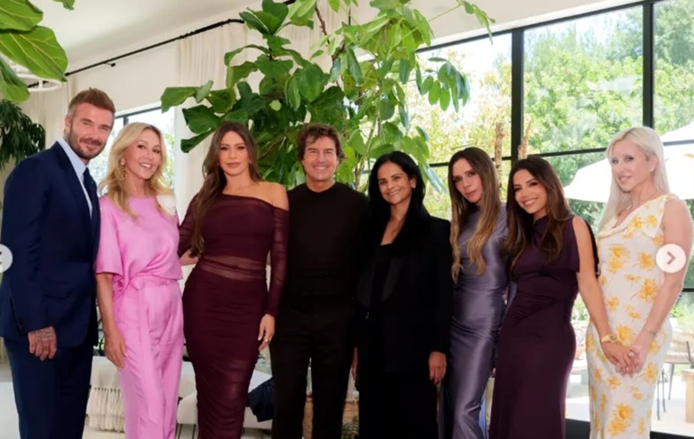 O româncă, în cercul intim al lui David Beckham şi al Victoriei Beckham. A petrecut alături de Tom Cruise