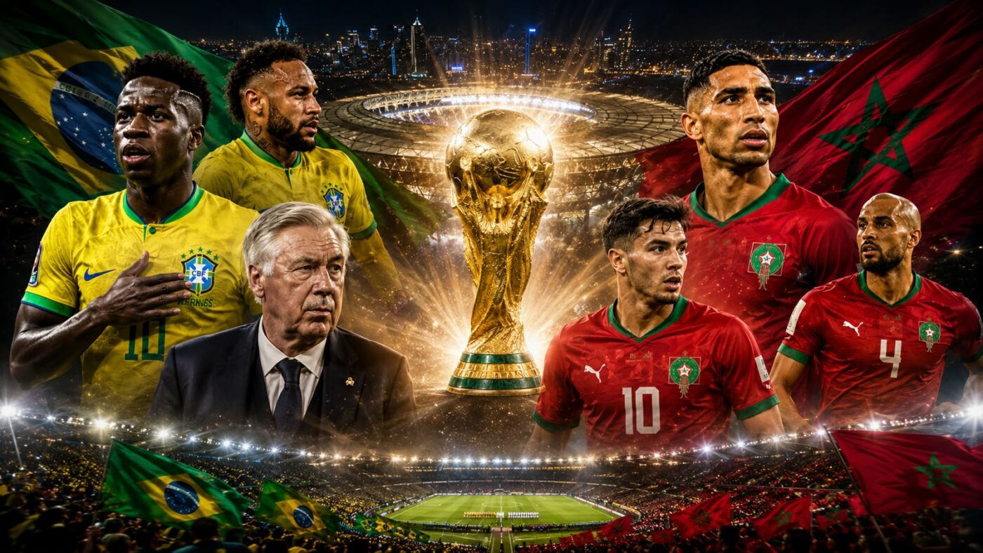 LIVEBLOG Brazilia – Maroc, primul ȘOC la CM 2026 începe la 01:00! Ancelotti, Neymar și Vinicius înfruntă semifinalista teribilă a ultimului Mondial