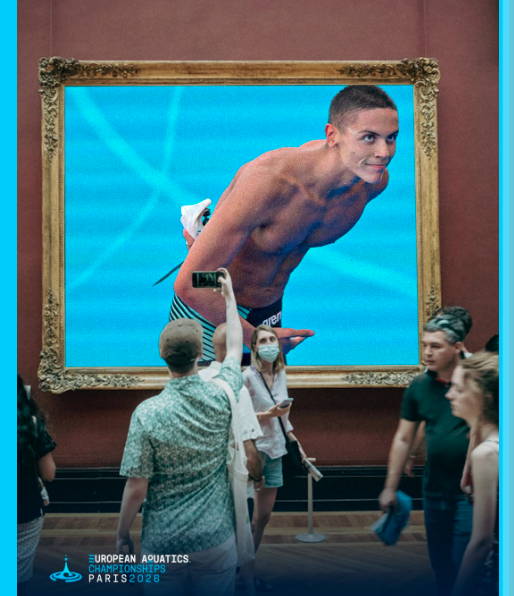 David Popovici, imagine fabuloasă în European Aquatics: „Puneți-l la Luvru!”