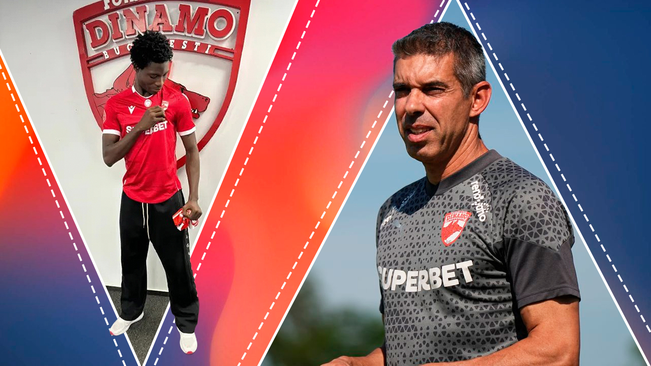 SPECIAL Dinamo l-a legitimat după doi ani, Nuno Campos l-a luat în cantonamentul din Polonia. Impresionanta poveste a nigerianului cu „viză de flotant” la Săftica